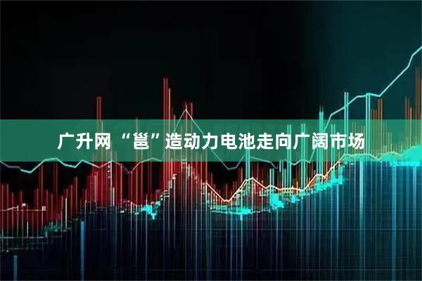 广升网 “邕”造动力电池走向广阔市场